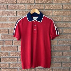 Gucci Polo Shirt Red Stripe International